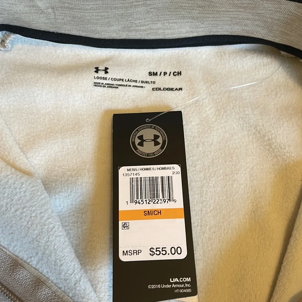 NWT fleece quarter zip - Picture 2 of 3